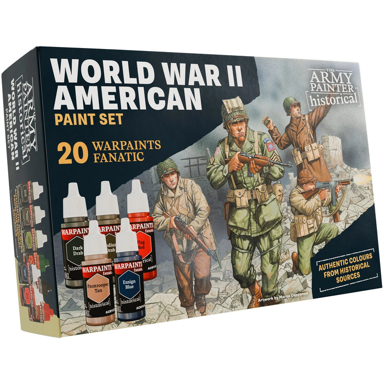 Warpaints Fanatic: World War II American Paint Set