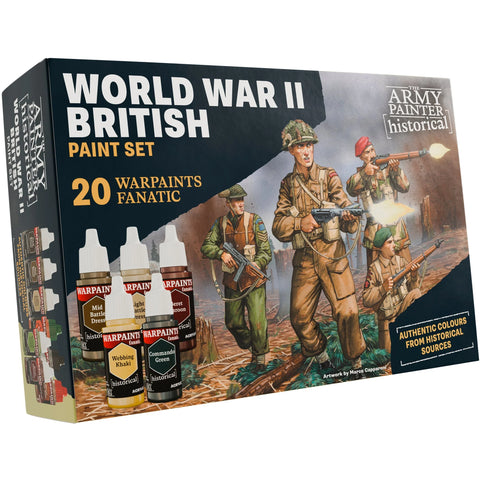 Warpaints Fanatic: World War II British Paint Set