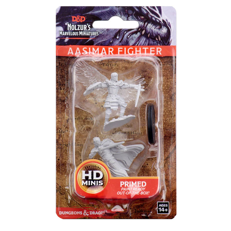 D&D Nolzur's Marvelous Miniatures - Aasimar Fighter (M)