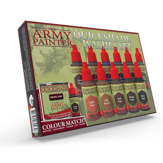 Army Painter Warpaints - Quickshade Washes Set - The Tabletop Strategist