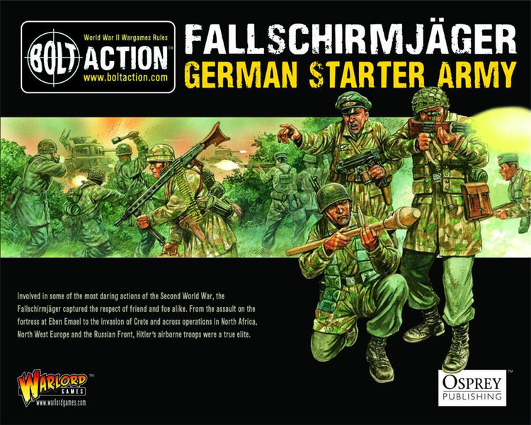 Bolt Action: Fallschirmjager Starter Army - The Tabletop Strategist