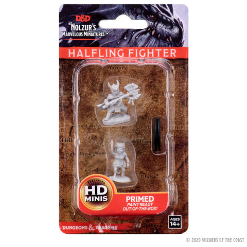 Nolzur's Marvelous Miniatures - Halfling Fighter (F)
