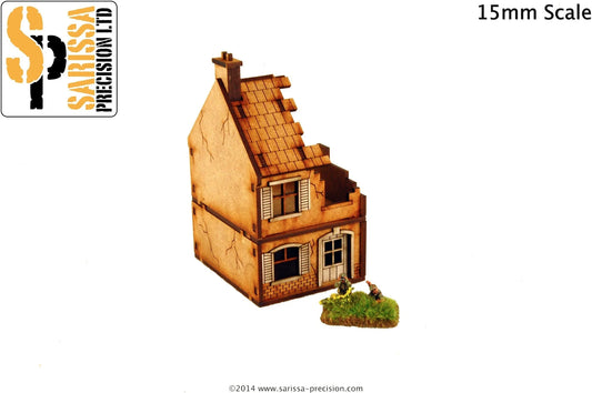 Destroyed Terrace House - N502 - The Tabletop Strategist