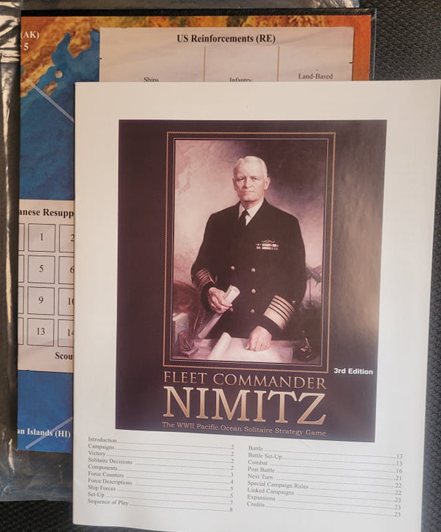 Fleet Commander: Nimitz 3rd Edition Upgrade Kit - The Tabletop Strategist