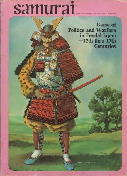 Samurai: Game of Politics and Warfare in Feudal Japan (USED, FAIR CONDITION) - The Tabletop Strategist