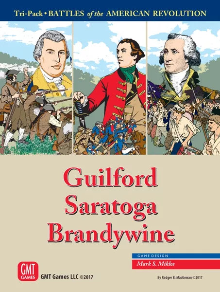 Battles of the American Revolution Tri-pack: Guilford, Saratoga, Brandywine - The Tabletop Strategist