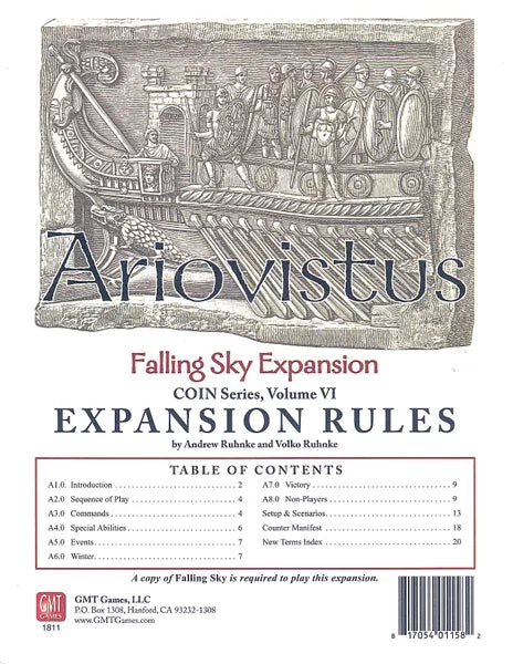 Falling Sky: The Gallic Revolt Against Caesar – Ariovistus - The Tabletop Strategist