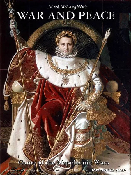 War and Peace: Game of the Napoleonic Wars (Sealed New, Damaged) - The Tabletop Strategist