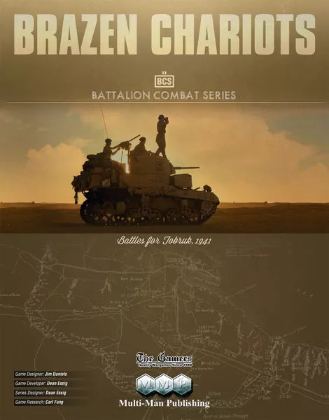 Brazen Chariots: Battles for Tobruk, 1941 - The Tabletop Strategist