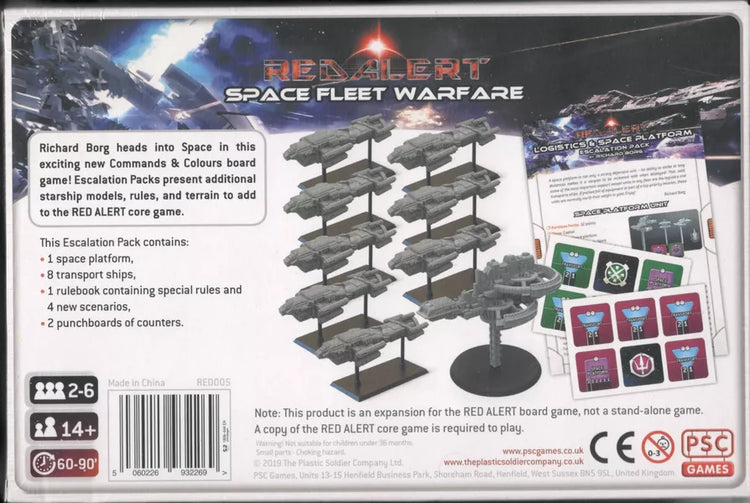 Red Alert: Space Fleet Warfare - Logistics & Space Platform - Escalation Pack