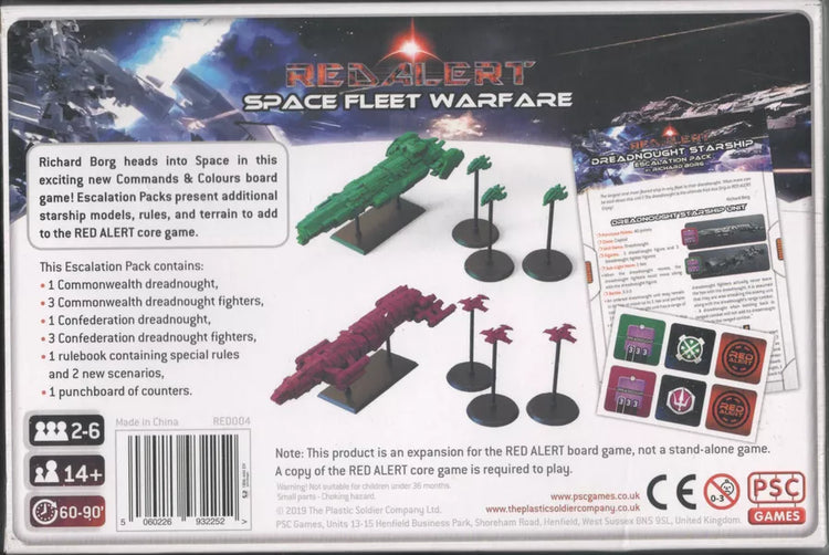 Red Alert: Space Fleet Warfare - Dreadnought Starship - Escalation Pack