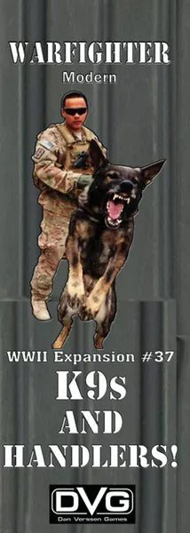 Warfighter: Expansion #37 – K9 & Handlers! - The Tabletop Strategist