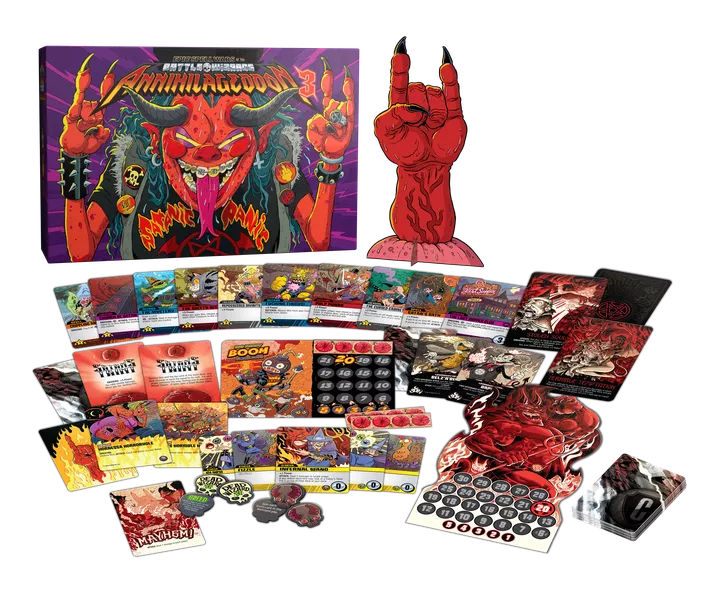 Epic Spell Wars of the Battle Wizards: Annihilageddon 3 – Satanic Panic (Like New, Complete)