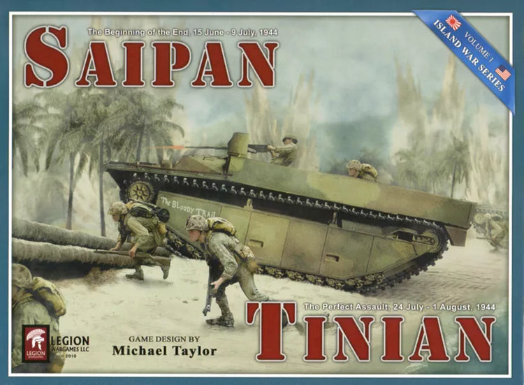 Saipan & Tinian: Island War Series, Volume I - The Tabletop Strategist