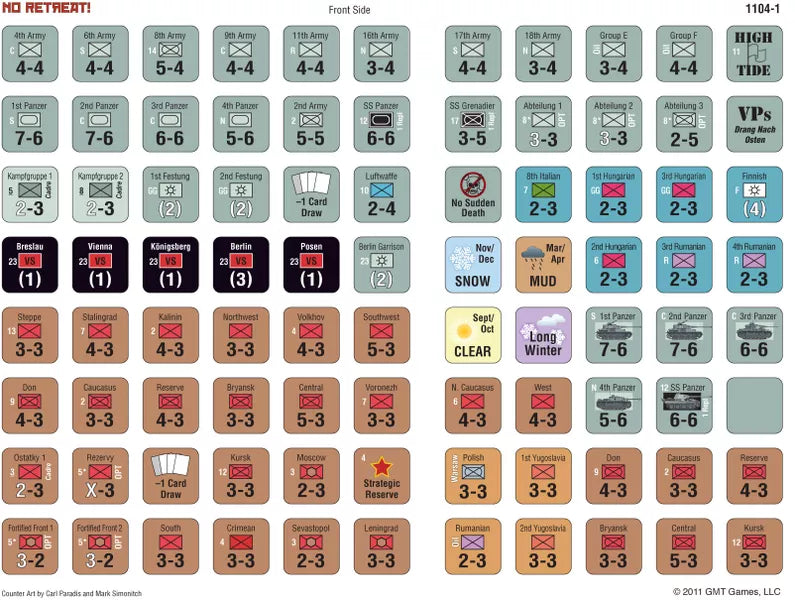 No Retreat! The Russian Front - The Tabletop Strategist