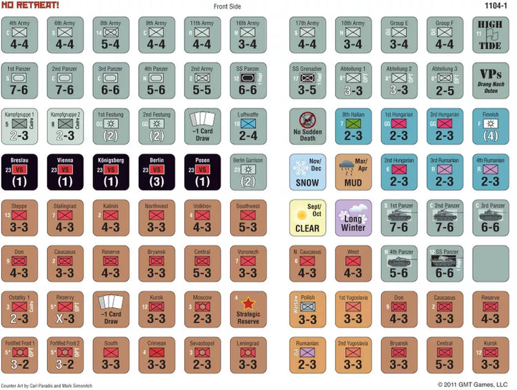No Retreat! The Russian Front - The Tabletop Strategist