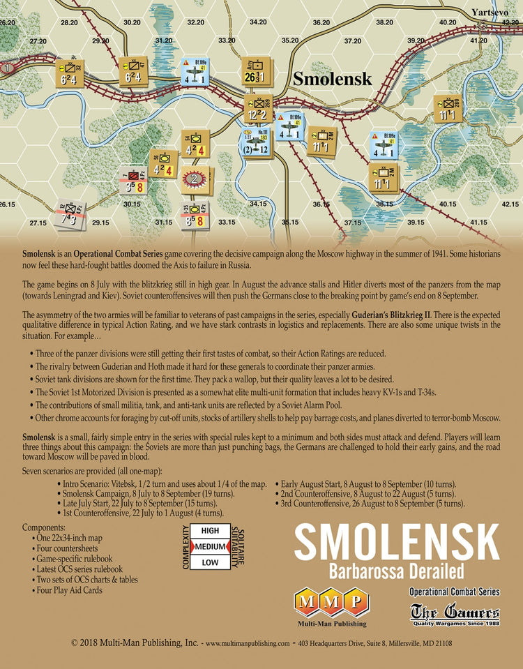 Smolensk: Barbarossa Derailed-OCS