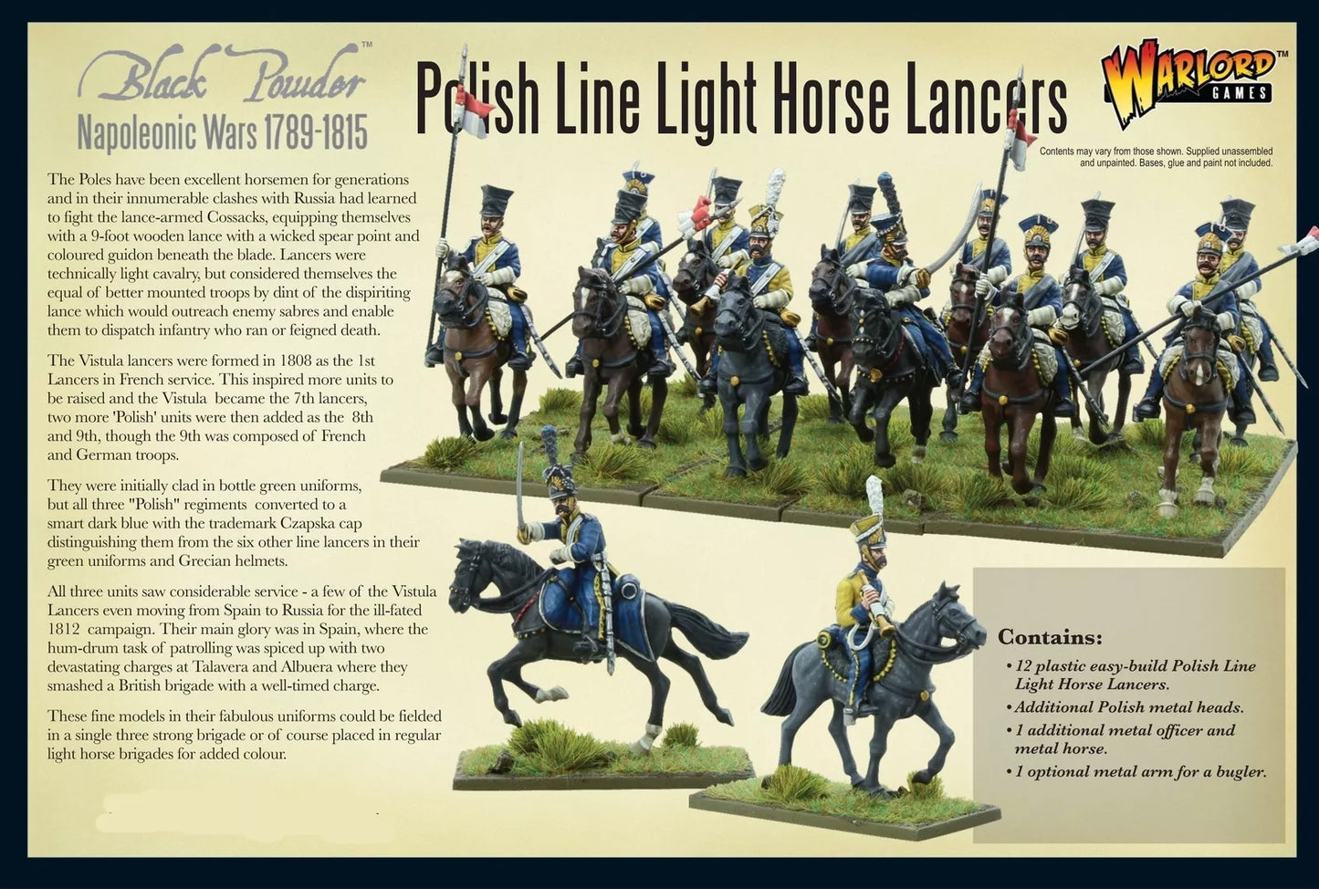 Black Powder: Polish Line Light Horse Lancers