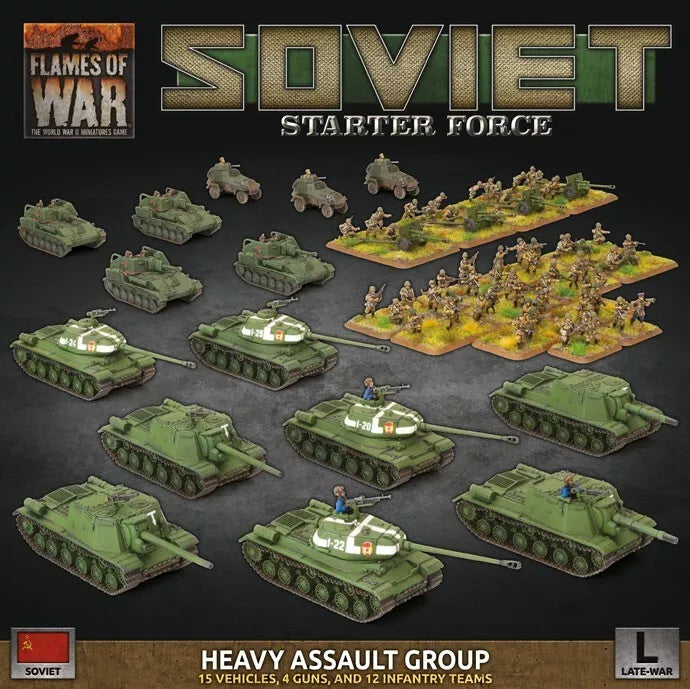 Soviet Starter Force - Heavy Assault Group (NEW, DAMAGED BOX) - The Tabletop Strategist