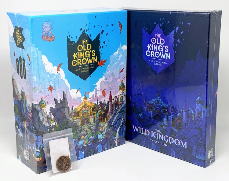 The Old King's Crown (Includes Wild Kingdom Expansion and Active Player Marker)