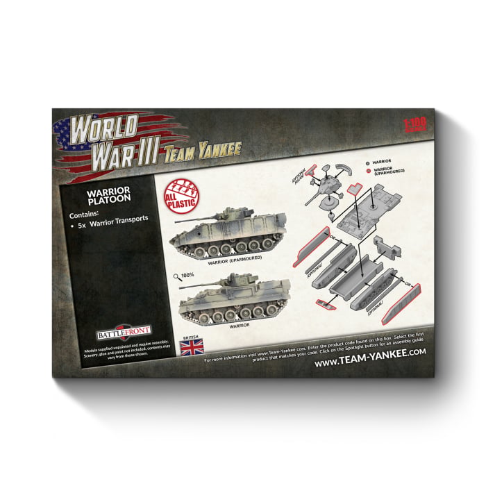 Warrior Platoon (WWIII x5 Tanks Plastic)