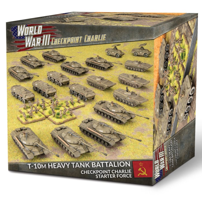 Team Yankee: Checkpoint Charlie T-10M Heavy Tank Battalion - Limited Edition