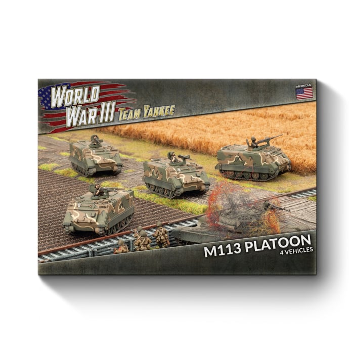 M113 Platoon (WWIII x4 Tanks Plastic)