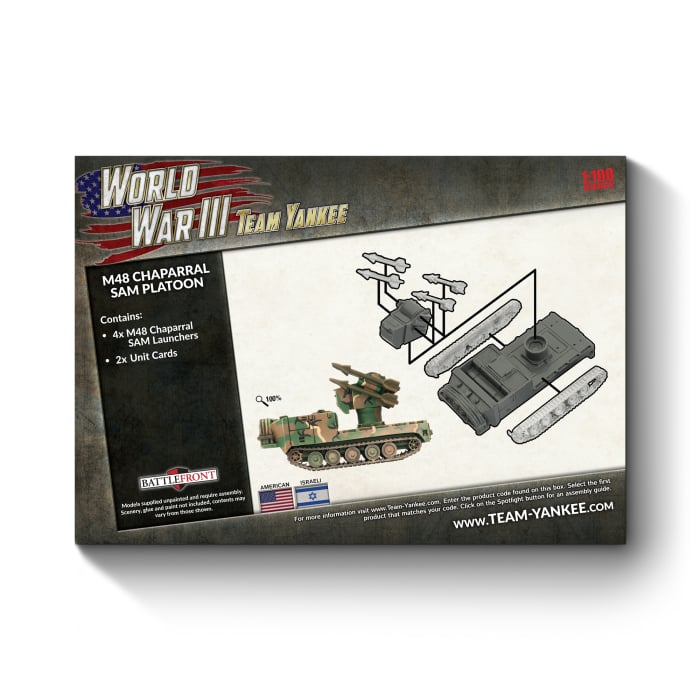 Team Yankee: M48 Chaparral SAM Platoon