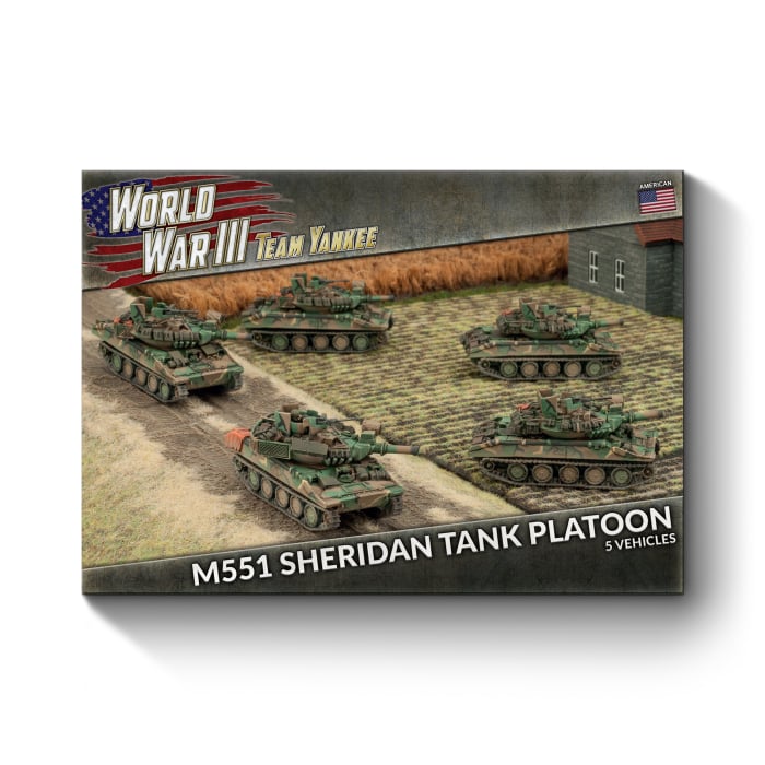 World War III: Team Yankee M551 Sheridan Tank Platoon