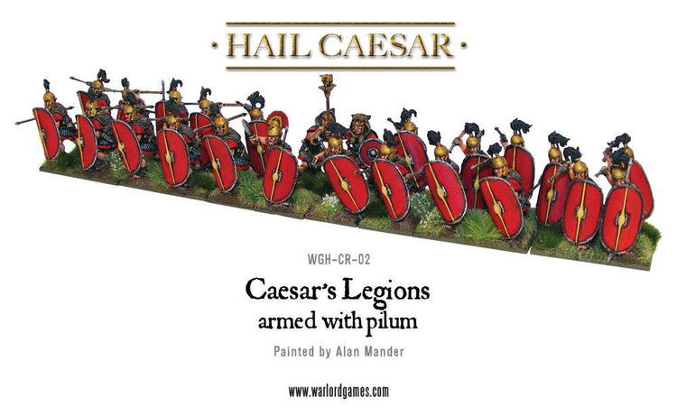 Hail Caesar: Caesarian Romans with pilum