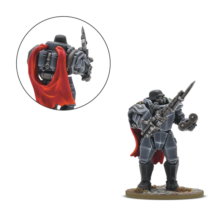 Konflikt '47 Rulebook with special Axis miniature