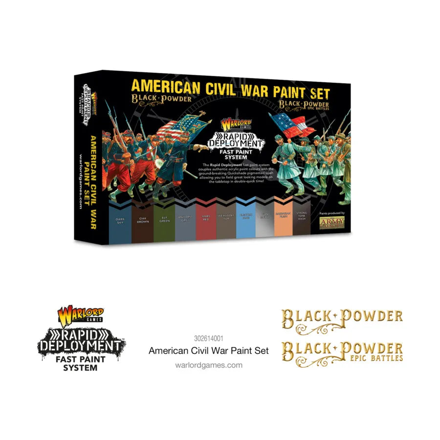 American Civil War Paint Set