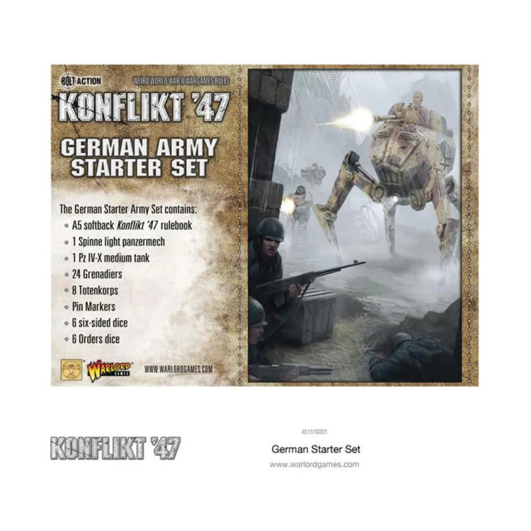 Konflikt '47: German Army Starter Set