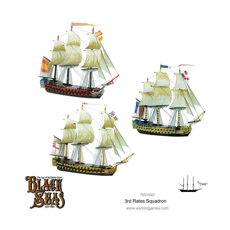 Black Seas - 3rd Rates Squadron (1770-1830) - The Tabletop Strategist