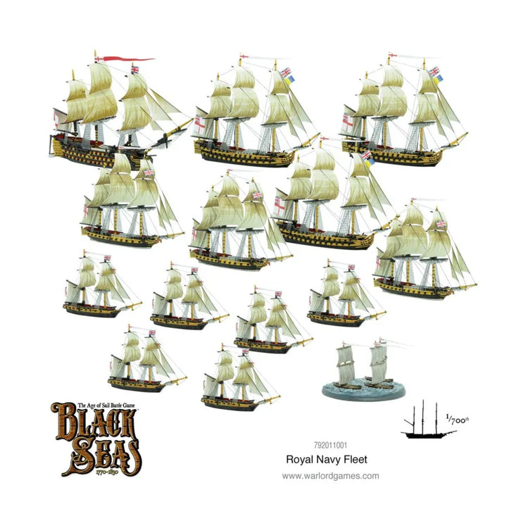 Black Seas - Royal Navy Fleet (1770-1830) - The Tabletop Strategist