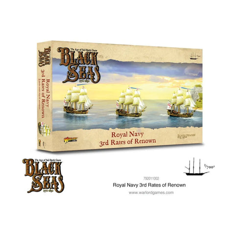Black Seas - Royal Navy 3rd Rates of Renown - The Tabletop Strategist