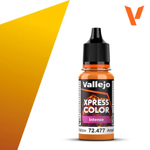 Vallejo Xpress Color Intense: Dreadnought Yellow 18 ml
