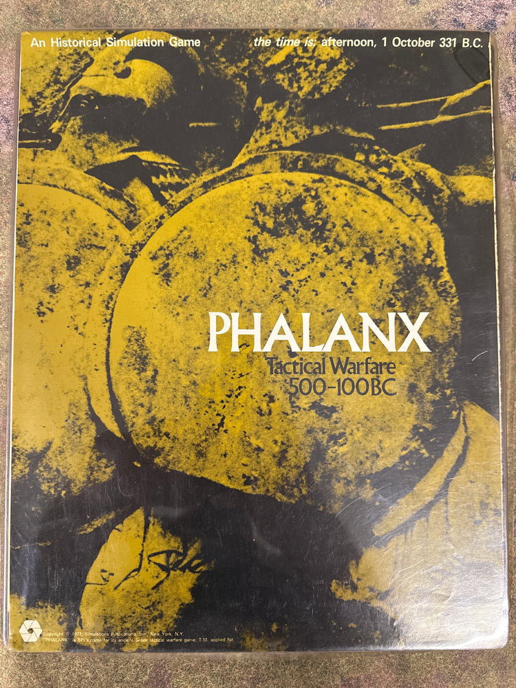 Phalanx: Tactical Warfare 500-100 BC (1971)(Used, Good)