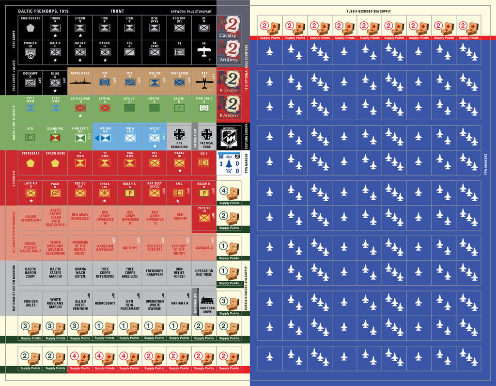 Paper Wars Issue 109: Magazine & Game (Baltic Freikorps, 1919) - The Tabletop Strategist