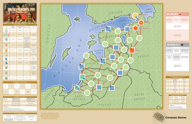 Paper Wars Issue 109: Magazine & Game (Baltic Freikorps, 1919) - The Tabletop Strategist