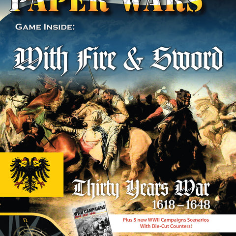 Paper Wars Issue 111: Magazine & Game (With Fire & Sword)