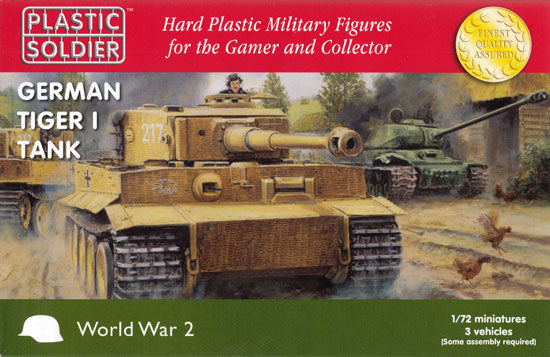 German Tiger I Tank (1/72) - The Tabletop Strategist
