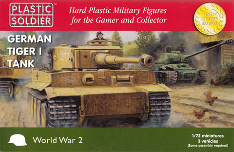 German Tiger I Tank (1/72) - The Tabletop Strategist