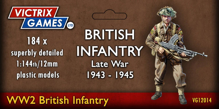 British Infantry Late War 1943-1945 - The Tabletop Strategist