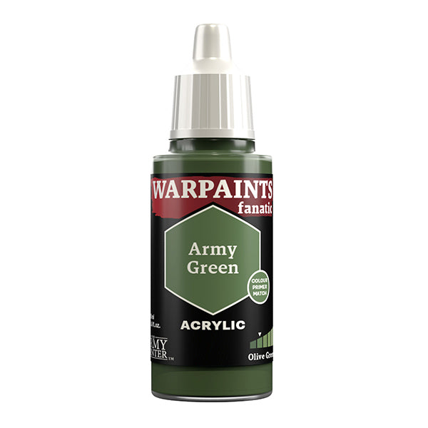 The Army Painter: Warpaints Fanatic: Army Green 18ml