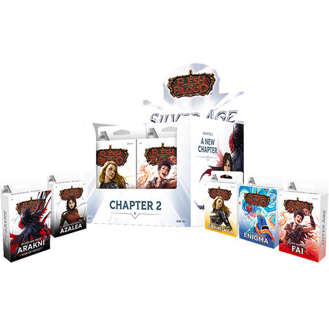 Flesh & Blood TCG: Silver Age Chapter 2 Deck Box