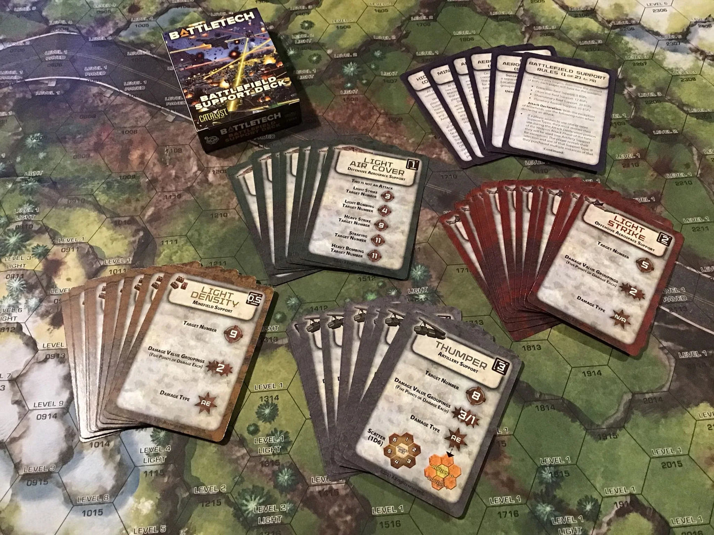 BattleTech: Battlefield Support Deck