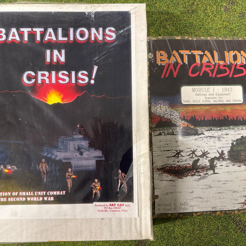 Battalions in Crisis! (New in Shrink, Includes Module 1)