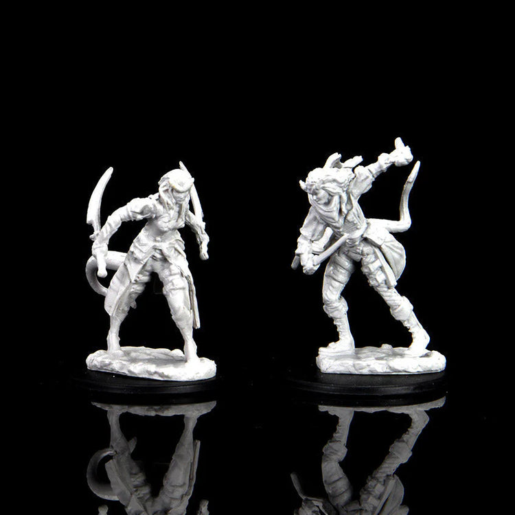 D&D Nolzur's Marvelous Miniatures - Tiefling Rogue (F)