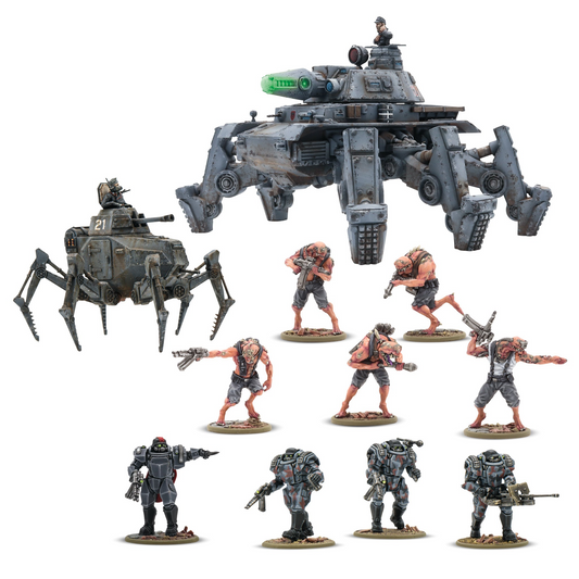 New Konflikt '47 Axis Starter Army (Preorder, Ships 9/27)